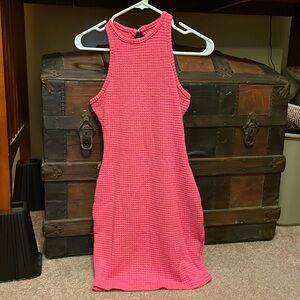 Barbie pink xs bodycon dress